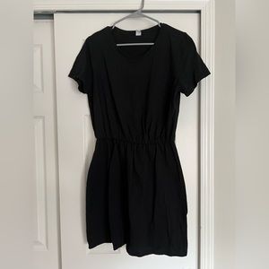 Old Navy Black Dress with Elastic Waist